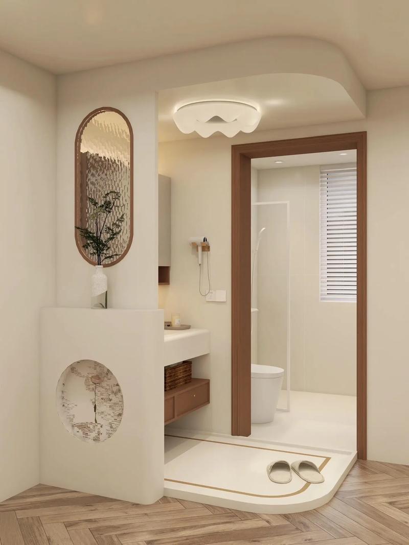 過道也是半墻衛(wèi)生間一部分|輕智能馬桶.